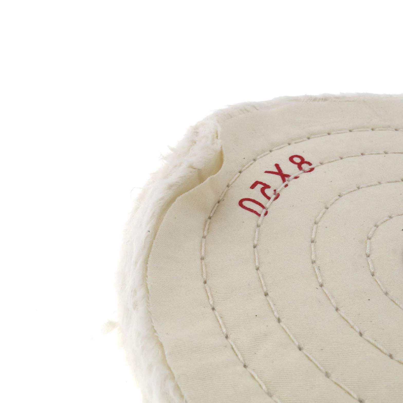 D2D - Almohadillas de lija para ruedas de 200 mm para pulir y pulir, de algodón, para molinillos de banco (2 unidades)