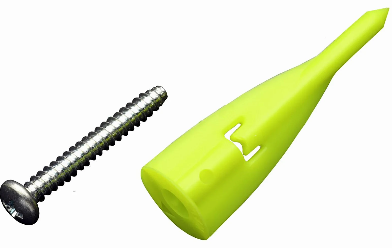 wallclaw anclajes pck-wc25-ys de imitación de yeso ancla y tornillos (25 unidades)