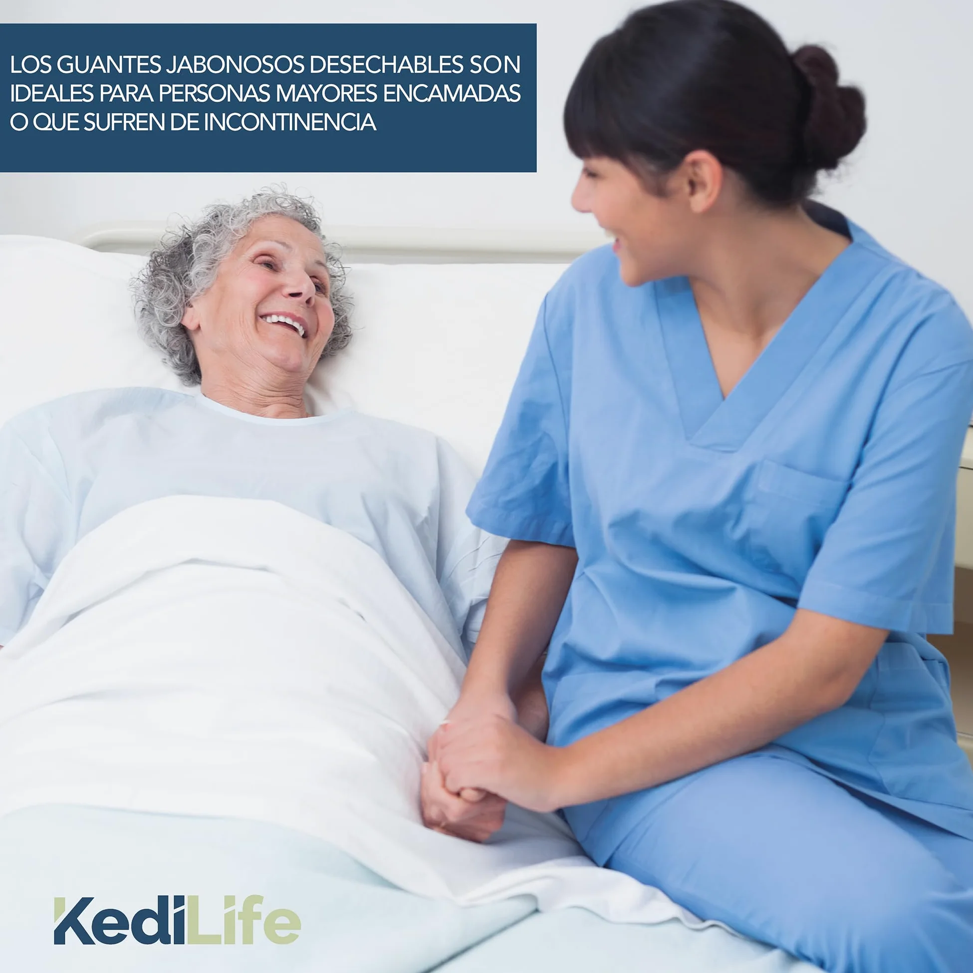 200 Manoplas Saponadas Desechables para Adultos y Niños - Guantes de Baño Ideales para Pacientes Encamados y Postoperatorio - 4 Paquetes de 50 Manoplas Esponjas Jabonosas