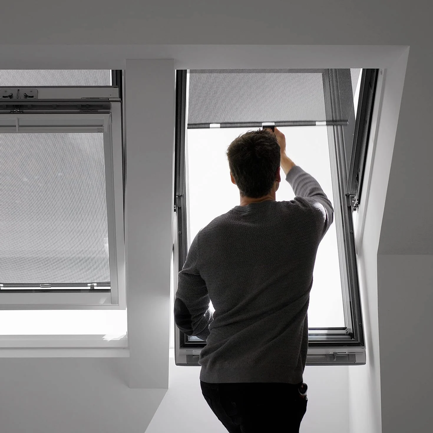 Cortina de oscurecimiento con protección térmica Compatible con Ventanas de Techo VELUX SK08 / S08 / 608/10 / SK06 / S06 / 606/4