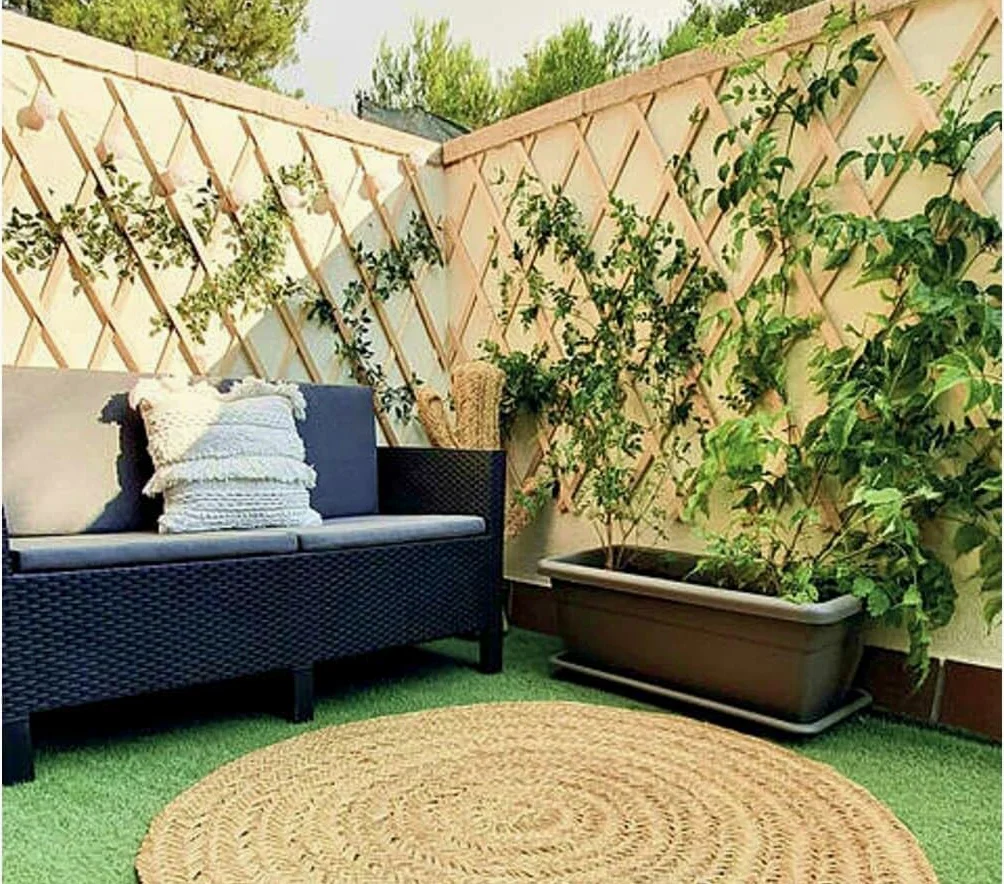 Celosía de Madera Extensible |1x2M | Soporte para Plantas trepadoras |