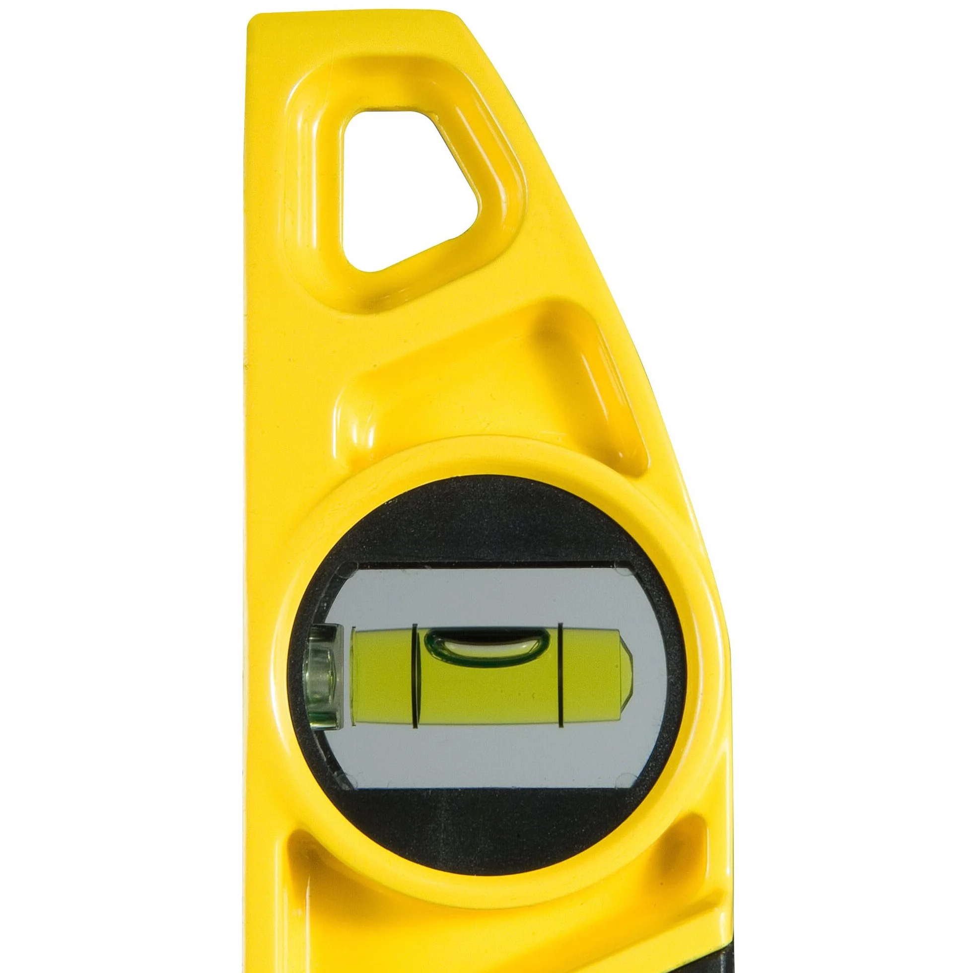 STANLEY FATMAX Nivel Torpedo magnético, Longitud 22 cm, cuerpo de aluminio, 3 burbujas, precisión de 0.5 mm/m, base magnética en V para tubos, 0-43-603
