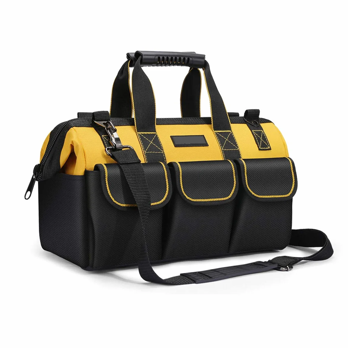 Bolsa De Herramientas Resistente, Organizador Para Herramientas Manuales Y EléCtricas,Cremallera Superior Y Base De Goma Resistente Al Desgaste, Gran Capacidad, Impermeable, Resistente Al Desgaste