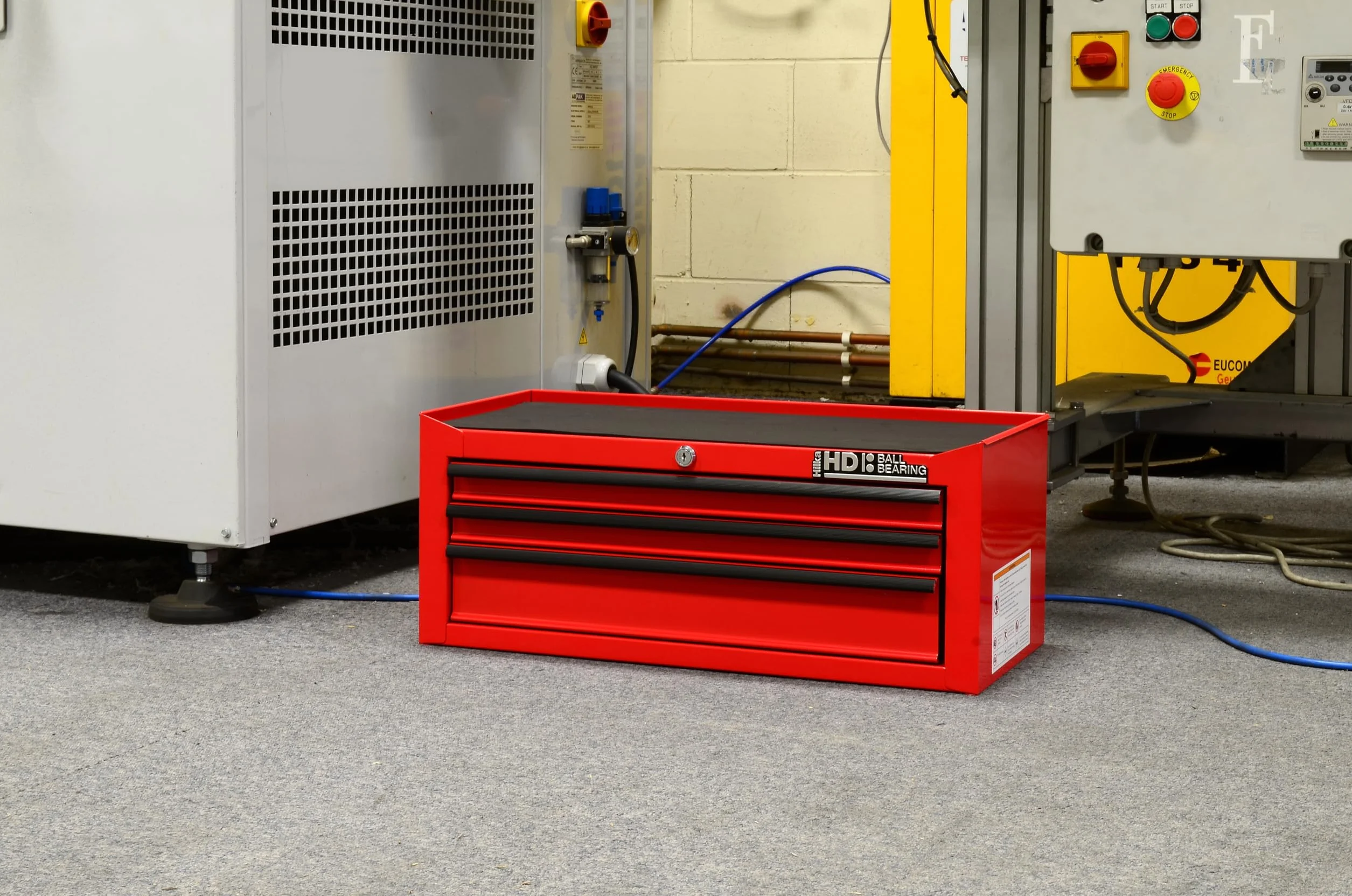 Hilka G301C3BBS - Caja de herramientas duradera con 3 cajones