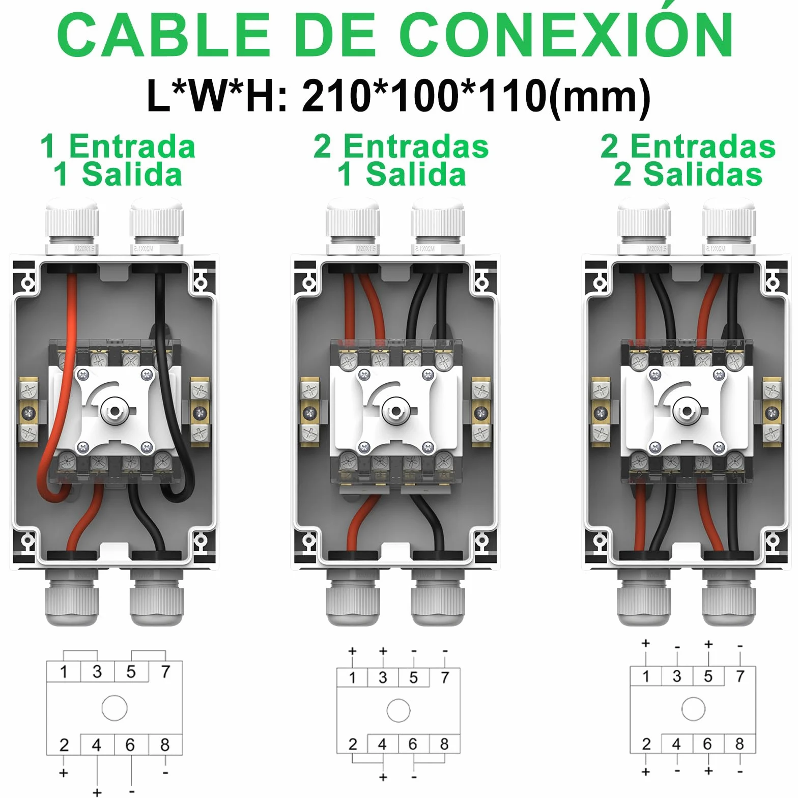 Disyuntor Fotovoltaico DC1200V 32A 1 o 2 Cuerdas IP66, Interruptor de Desconexión Solar para Paneles Solares, Sistemas Off/Grid, RVs, Barcos