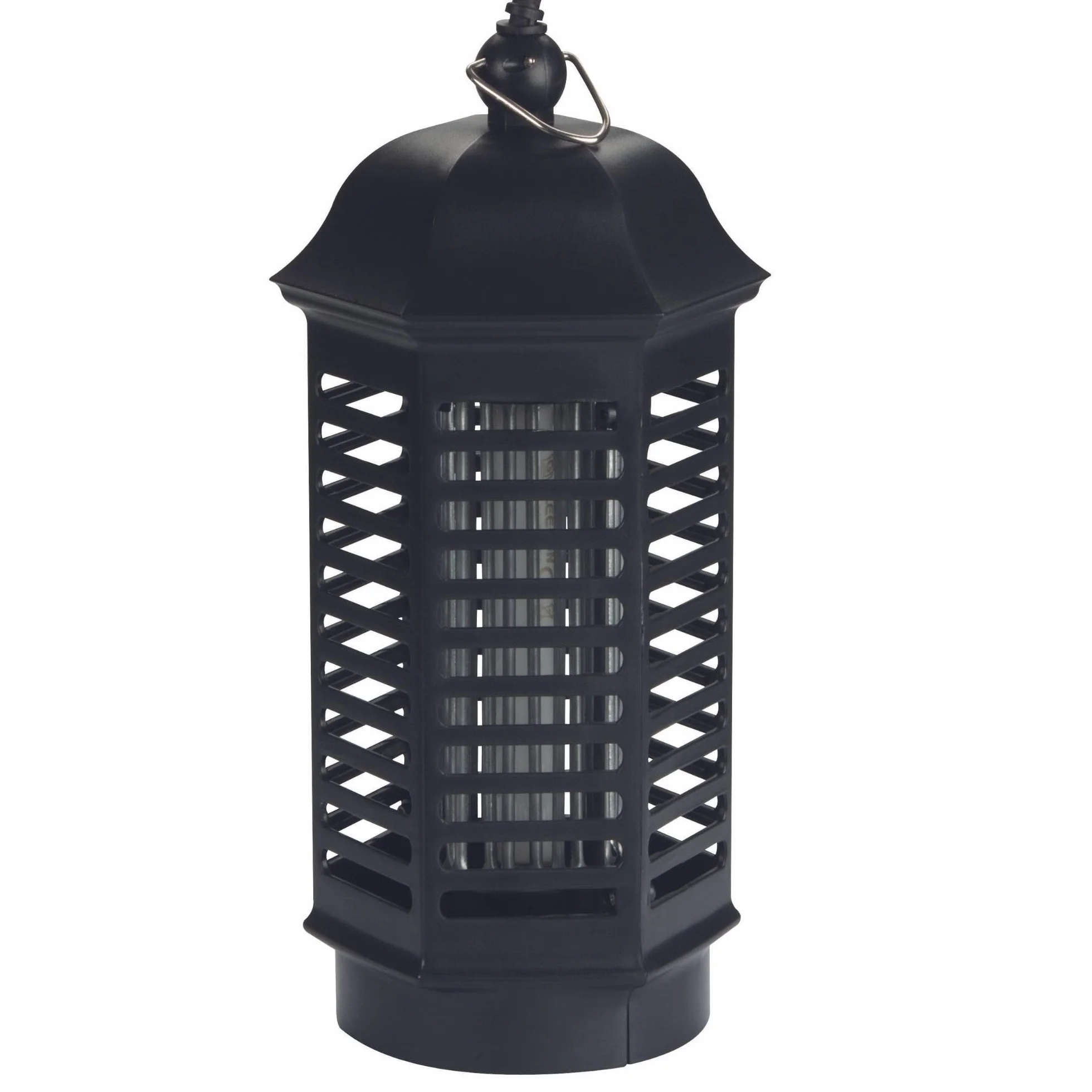 Perel Mata Insectos LED UV eléctrico, Rejilla 1000V, Funcionamiento silencioso, Bandeja extraíble, Cobertura Interior 25 m², diseño Seguro para el hogar