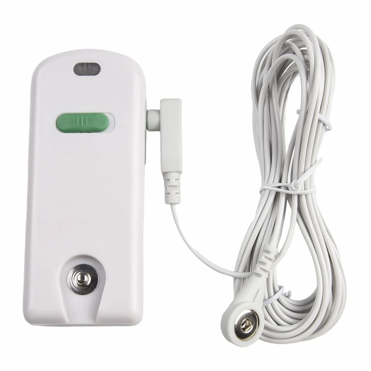 Probador de continuidad de conexión a tierra para productos de conexión a tierra, diseño de tierra y luna con cable de 15 pies, probador blanco de plástico, compatible con la mayoría de