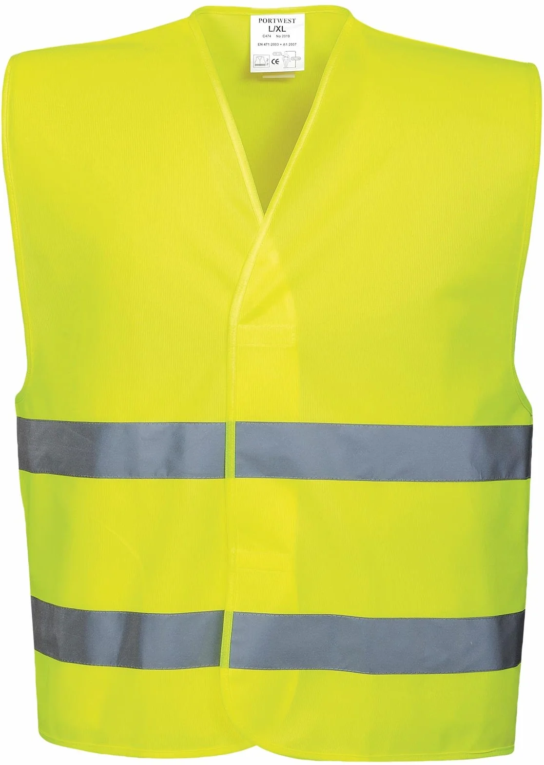 Portwest Hi-vis Two Band Chaleco de Alta Visibilidad Unisex adulto (Pack de 1)