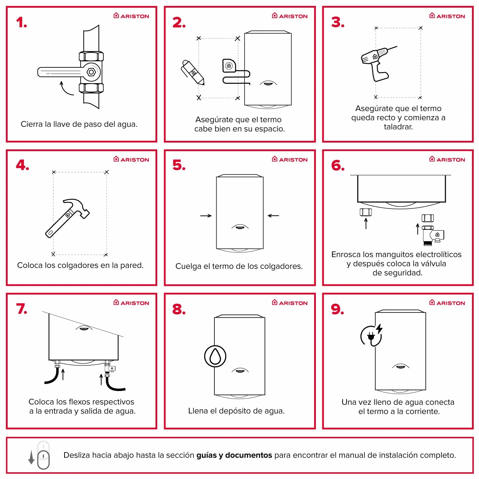 Ariston Pro1 Eco Slim - Termo Eléctrico 65 Litros Bajo Consumo Vertical, Calentador de Agua Eléctrico con Función ECO 37,3x35,3x98,1 cm, Fabricado para Instalación en España, Eficiencia B Rango (A+/F)
