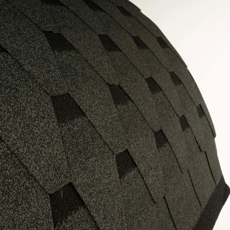 Home Deluxe - Tejas para Sauna al Aire Libre Lahti - tamaño 101 cm - 1 Pieza I Tejas bituminosas Tejas