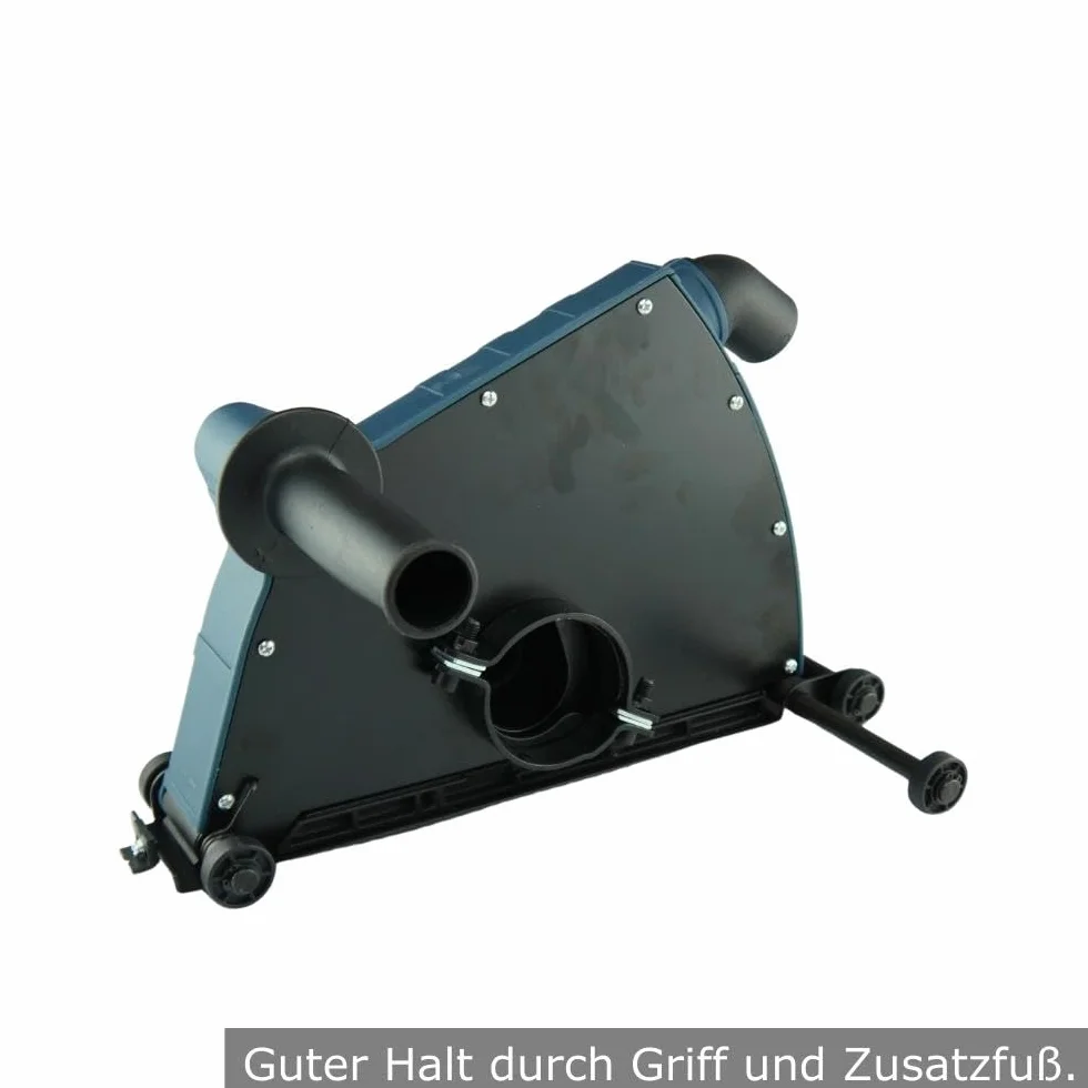 Titan USSN117 – Campana de extracción universal para amoladora angular, 230 mm, perfecta para trabajos de lijado y separación, protección contra el polvo