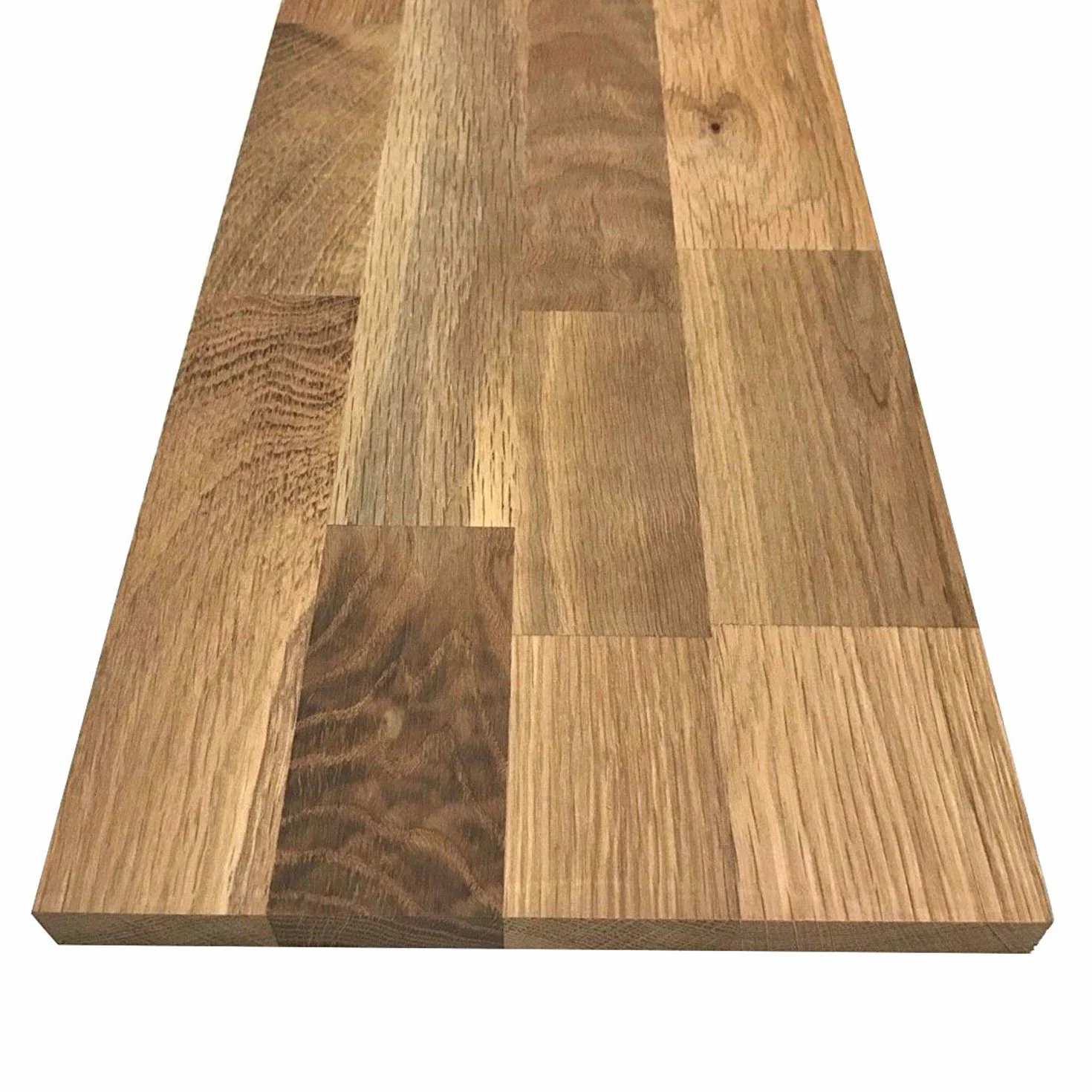 Tablero de madera laminada de roble laminado, 18 mm, varios tamaños (200 x 800 mm, 100 €/m²)