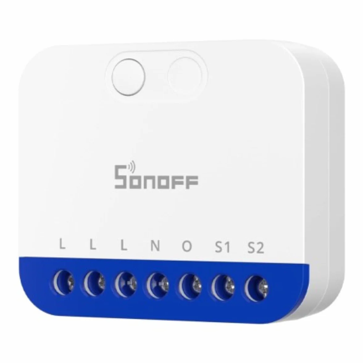 SONOFF Interruptor de atenuación mini DIM WiFi para LED regulable, transformadores electrónicos, bombillas halógenas incandescentes, cable neutro, medición de potencia, Matter compatible con Alexa