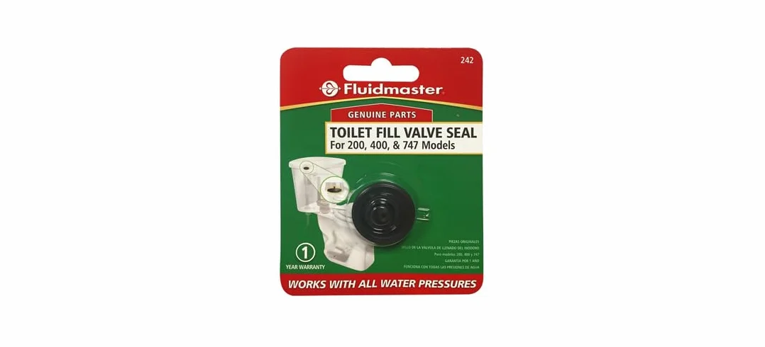 Fluidmaster Pieza de repuesto de sello de válvula de llenado de inodoro 242
