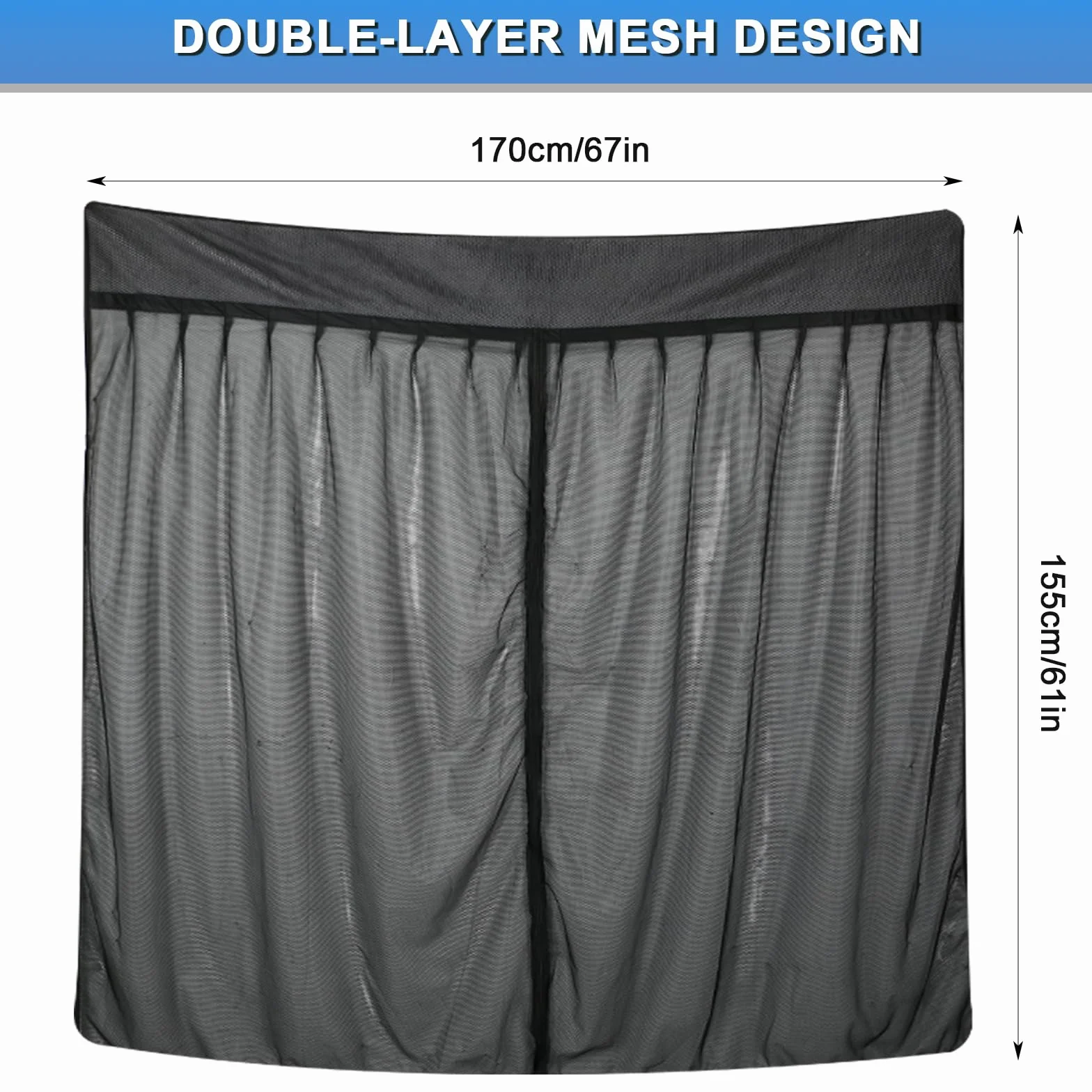 Mosquitera Magnética Personalizada para VW T6 Puerta Trasera