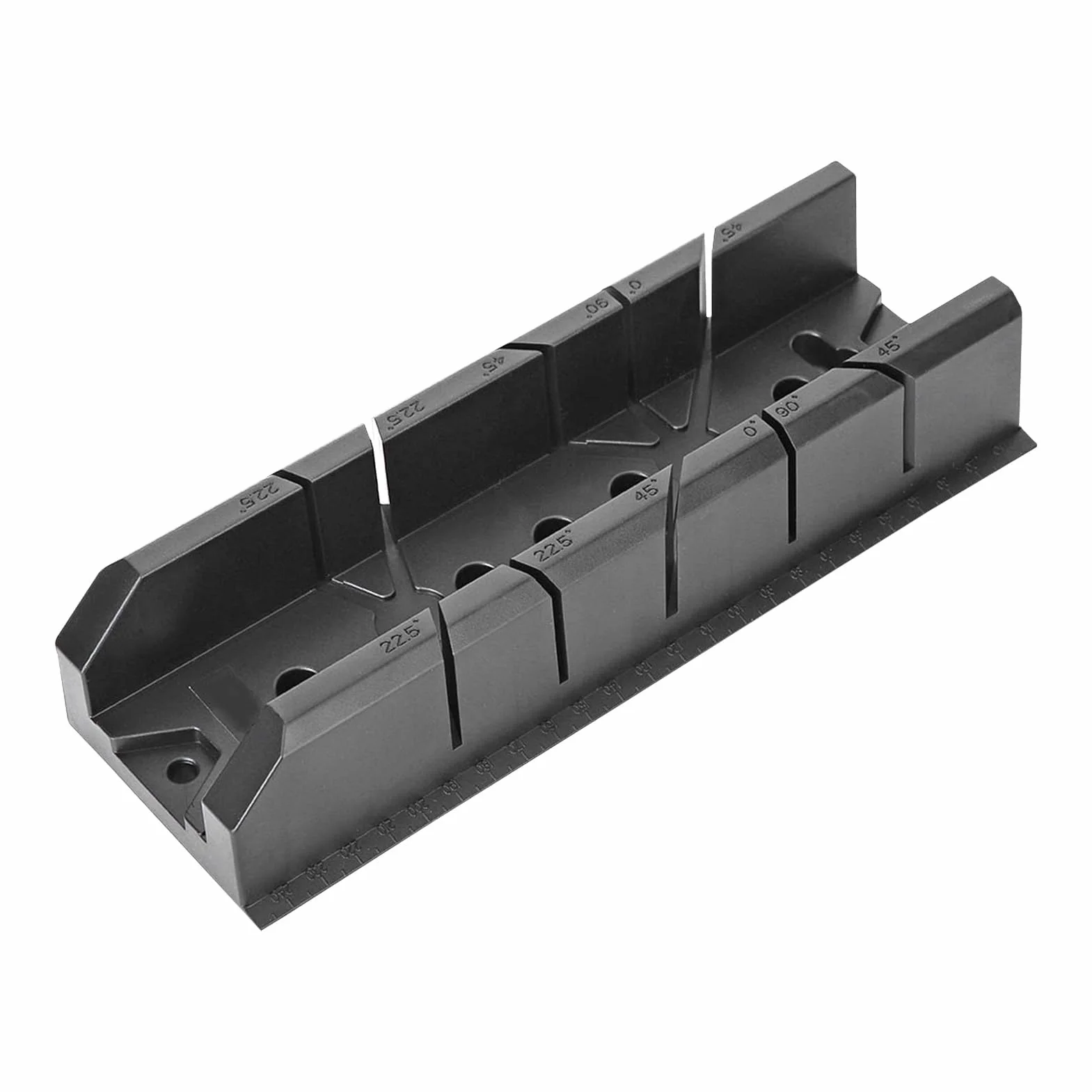 Caja de sierra ingletadora Gypse 0/22.5/45/90 grados Gabinete de metal para carpintería Herramienta de corte oblicuo