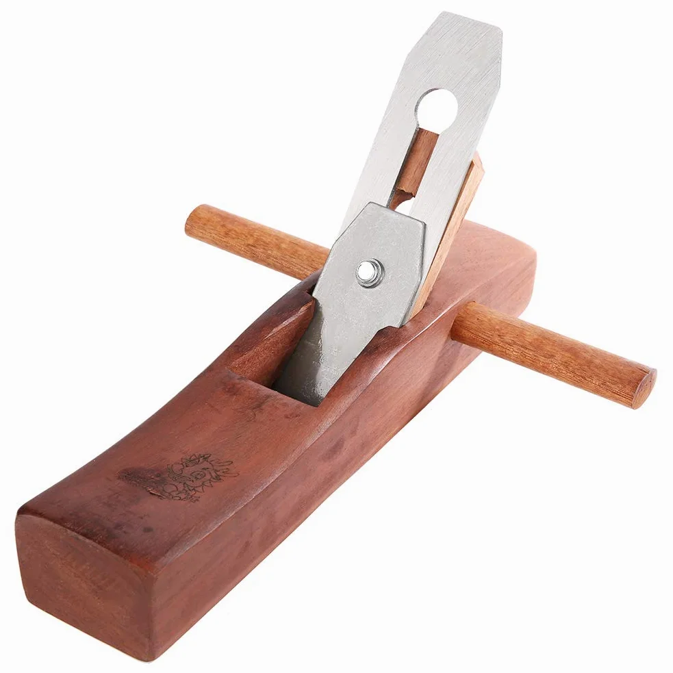 Avión de Madera de 28Cm, Cepillo Manual de Madera para Carpintero, Herramienta de Carpintería, Cepillo Manual de Madera + Acero para Carpintería