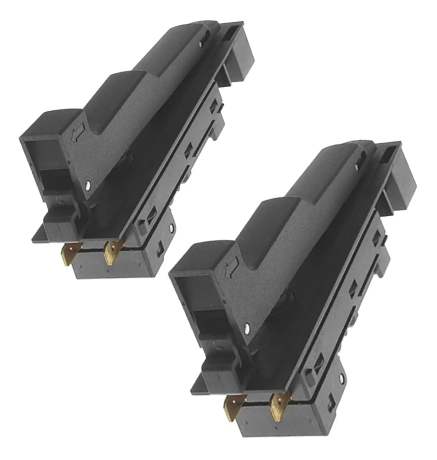 Botón de interruptor for amoladora angular GWS 18U 18-180 18-230 20-180 20-230 21-180 21-230 serie pieza de repuesto de herramienta eléctrica, paquete de 2