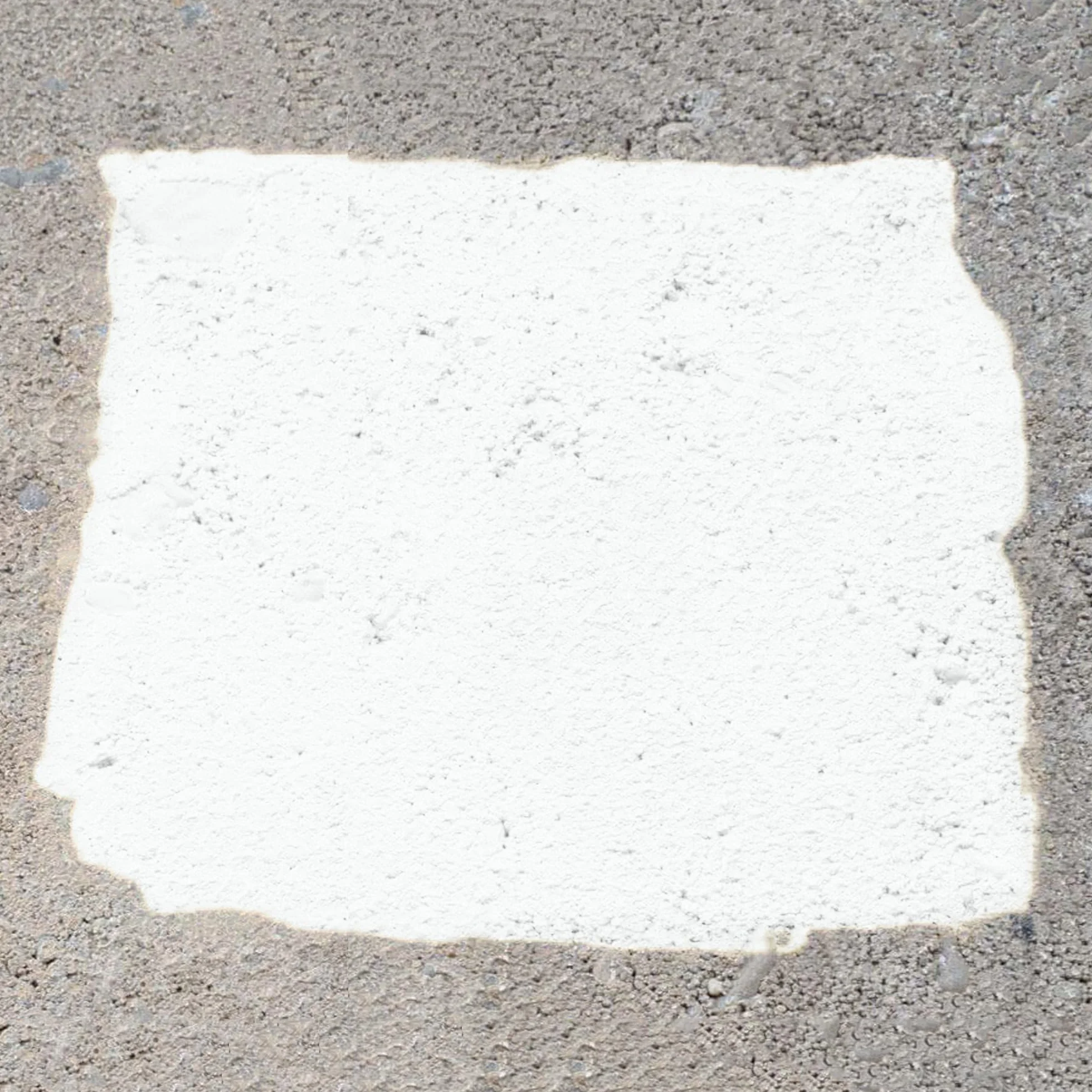EPODEX Pintura para hormigón 1K, Pintura para paredes y suelos, resistente a rayos UV y abrasión, Interior y exterior sin agua constante, 1kg (8m² por capa) - Blanco polar