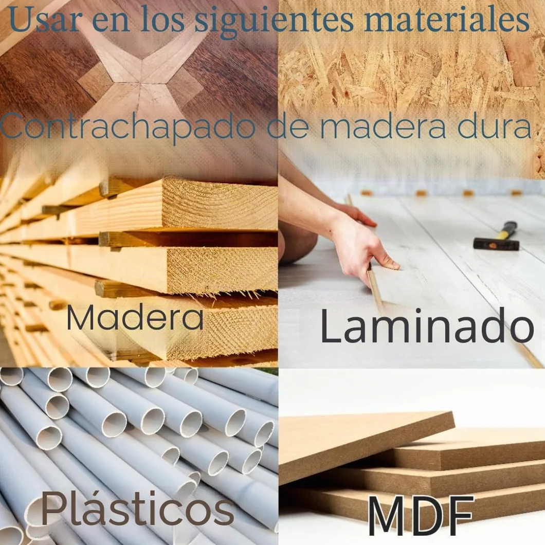 TCT18580T20B hoja de sierra circular TCT, 185 mm x 80 t x 20 mm de diámetro (anillo de 16 mm), compatible con Evolution Bosch Makita, etc