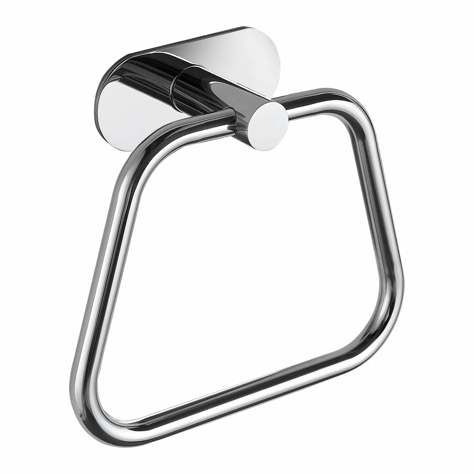 Toallero Autoadhesivo Acero Inoxidable 304 para Baño, Gancho Toalla Escalera, Montaje Pared sin Taladrar Cromo