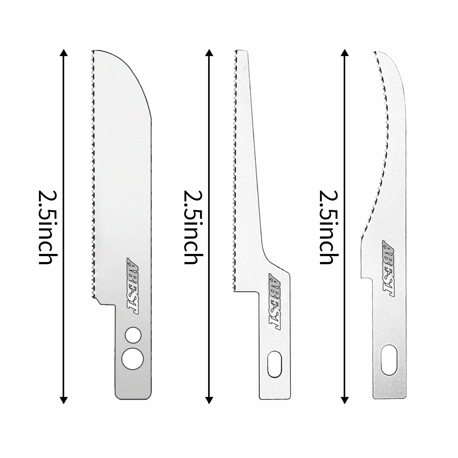 ABEST Mini sierra de mano 12 cuchillas Kit de herramientas para fabricación de modelos