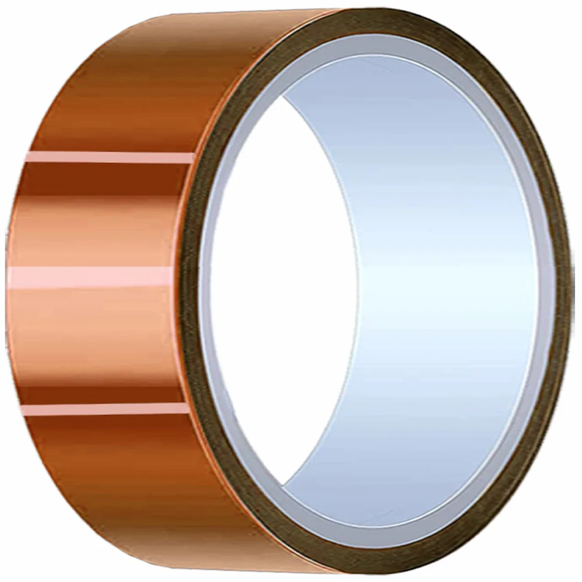 50 mm x 28 m (90 pies) Cinta de alta temperatura Cinta de poliimida resistente al calor Cinta térmica Cinta Kapton para enmascarar/Soldar/Impresoras 3D / Batería