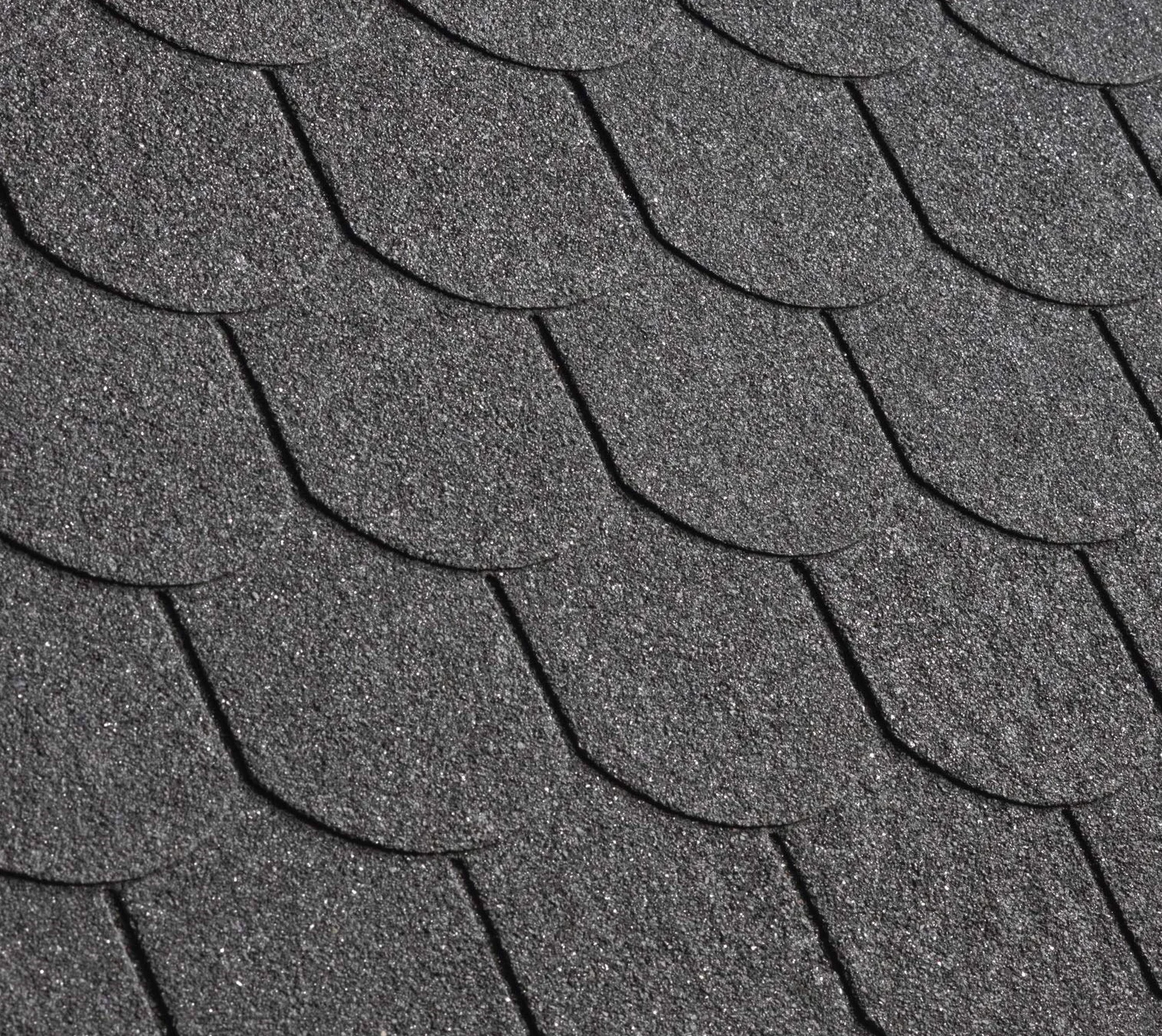 Gartenwelt Riegelsberger Tejas bituminosas premium beaver negro 3 m² (21 unidades) Tejas para tejados con refuerzo de fibra de vidrio