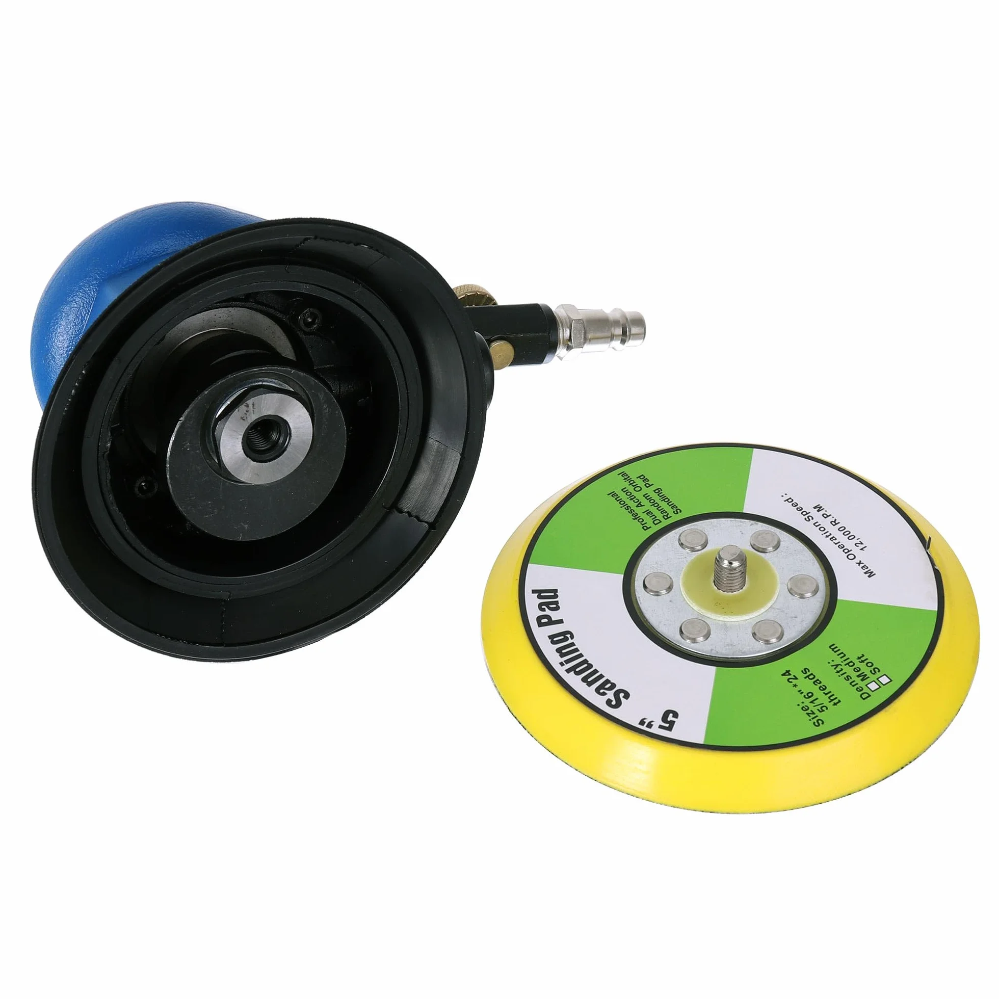 TC TECHNIC PRO Lijadora orbital lijadora neumática pulidora 125 mm
