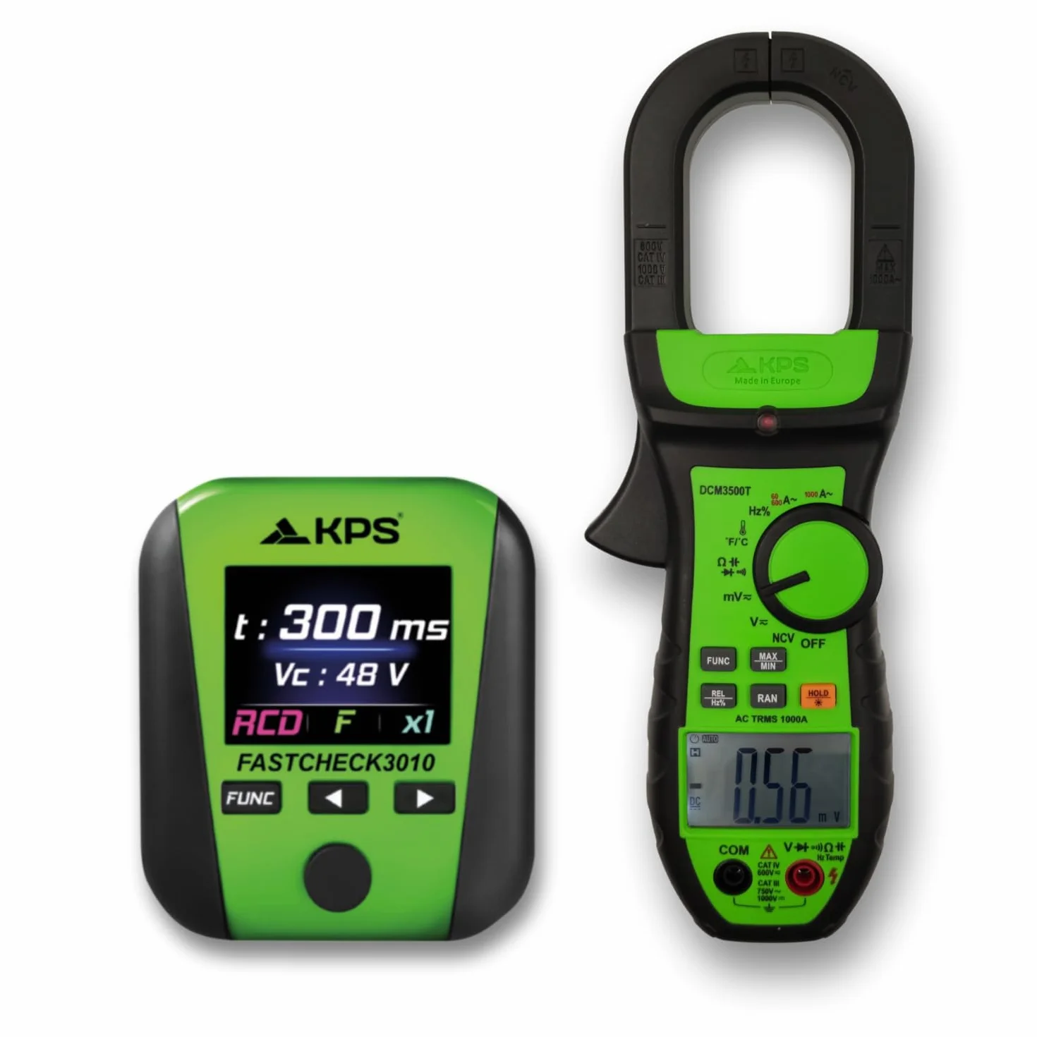 SAFETYCHECK FAST KIT FASTCHECK3010 Multifunción Pinza Amperimétrica TRMS Profesional DCM3500T Electricista APP Compatible CAT.IV