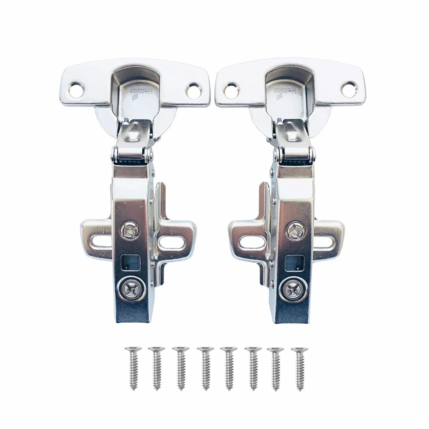 Hettich Sensys 8645i TH52 110 Bisagra Superposición Total con Amortiguación Integrada Cierre Suave para Puerta Armario 2 Piezas