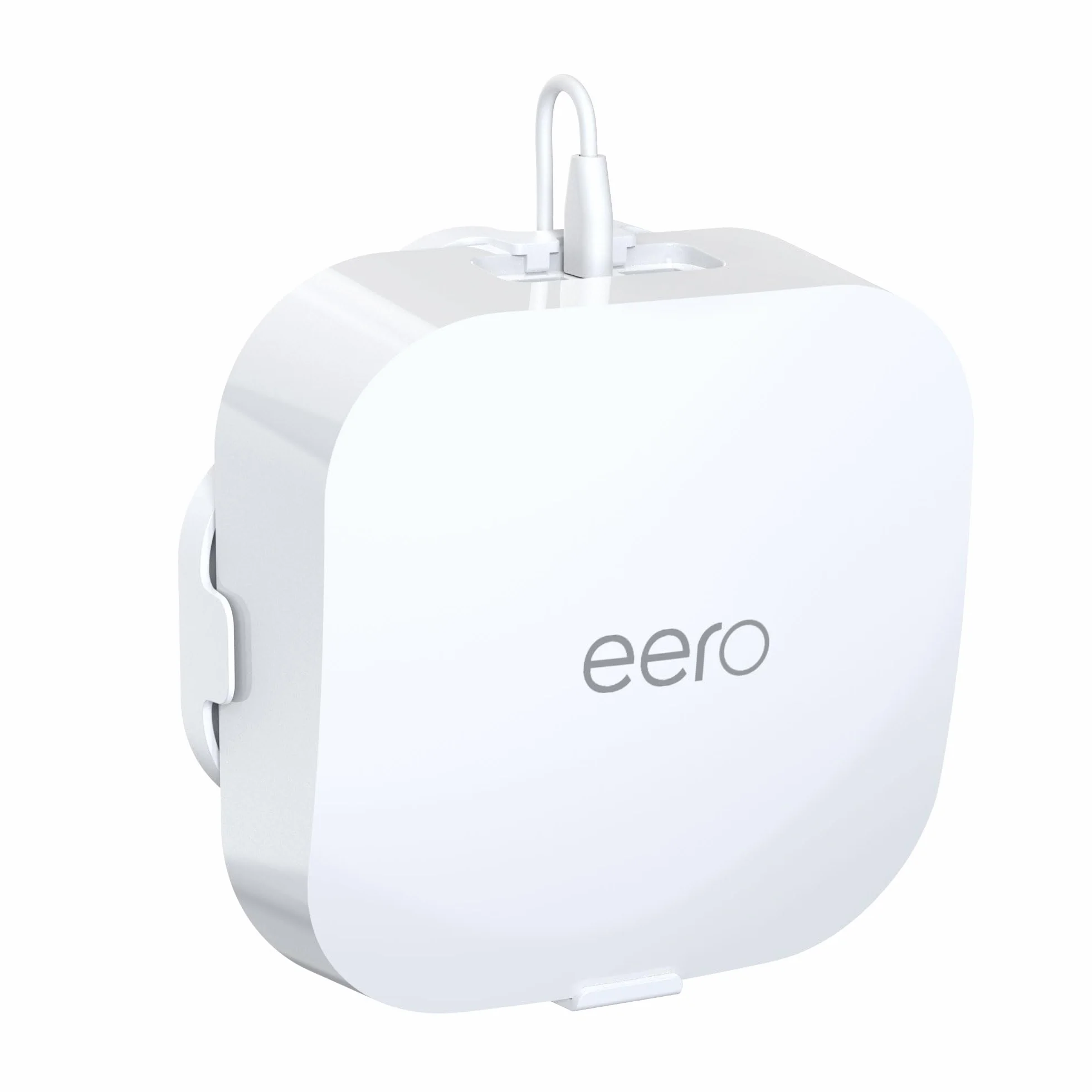HomeMount Soporte de Pared Profesional para eero Pro 6/Pro 6e, Soporte de Pared eero atornillado Seguro con Aumento de señal de 360°, gestión de Cables Ocultos