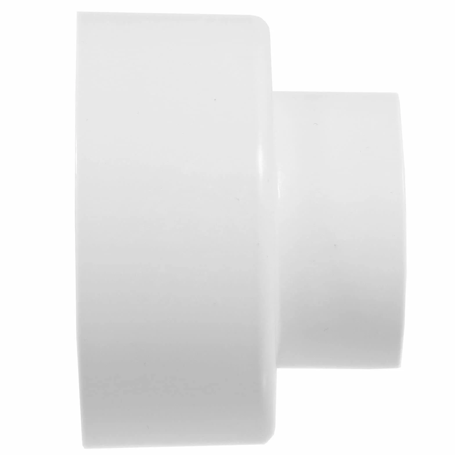 SPARES2GO Cono de descarga exterior para inodoro, sello flexible ajustable para WC