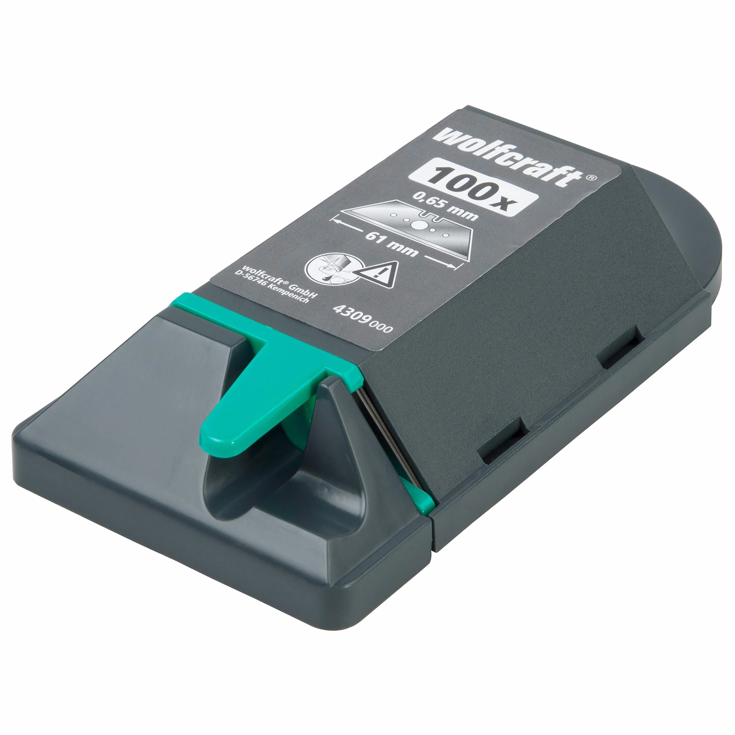 wolfcraft Cuchilla trapezoidal profesional I 4309000 I Accesorio para cuchilla trapezoidal