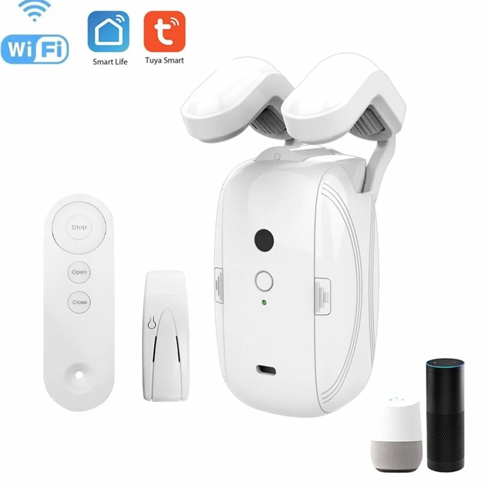 Tuya Smart WiFi Abridor de Cortina Automático Control Remoto para Alexa Home