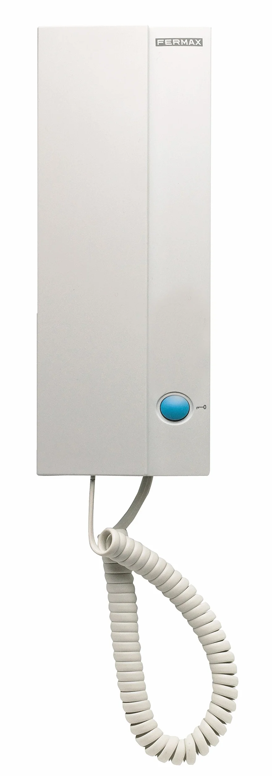 Fermax 3390 Loft VDS Basic - Telefono Digital con brazo auricular con imán para facilitar colgado, pulsador para apertura de puerta, instalación VDS (bus 3 hilos)