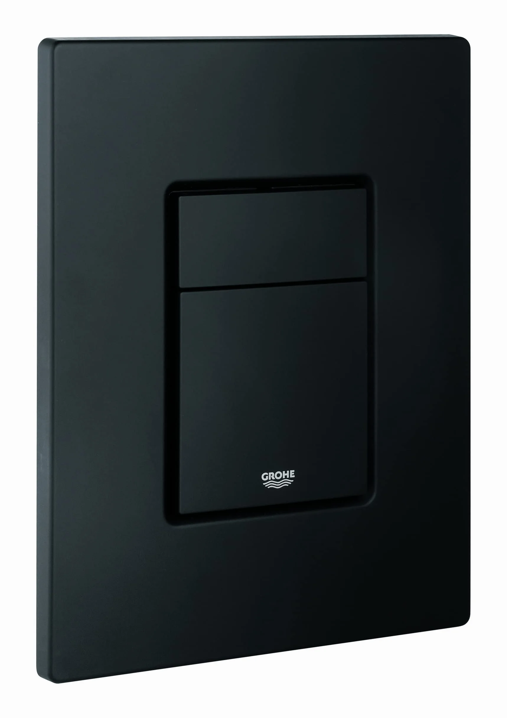 Grohe Even 38966KF0 - Pulsador de descarga, instalación vertical y horizontal, color negro mate