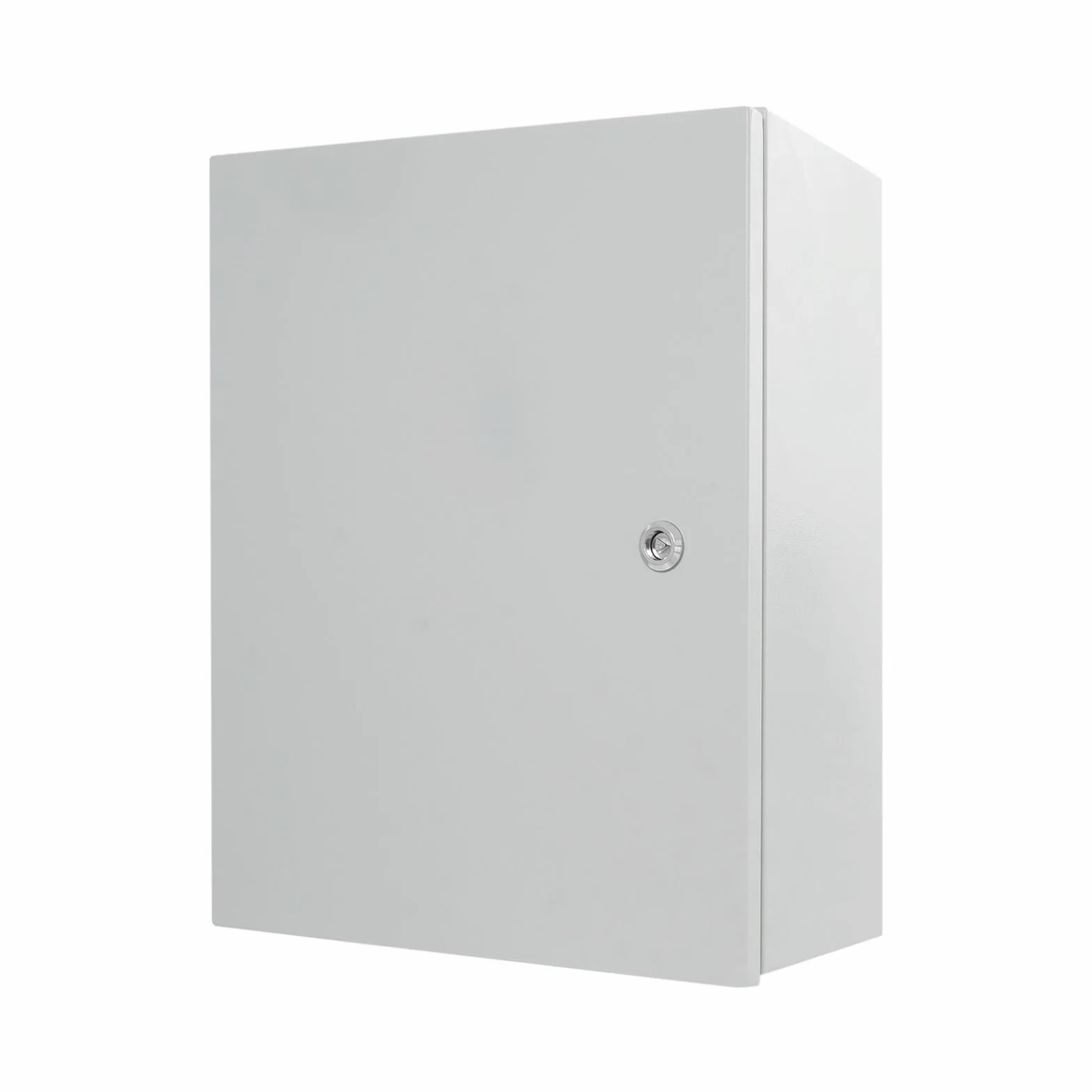 Caja de distribución 40 x 20 x 50 cm, resistente al agua, armario de acero para exteriores con cerradura de seguridad, caja de control para aplicaciones interiores y exteriores