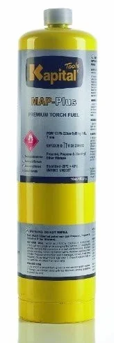 Kapital M147556 - Botella gas map-plus 1 litro