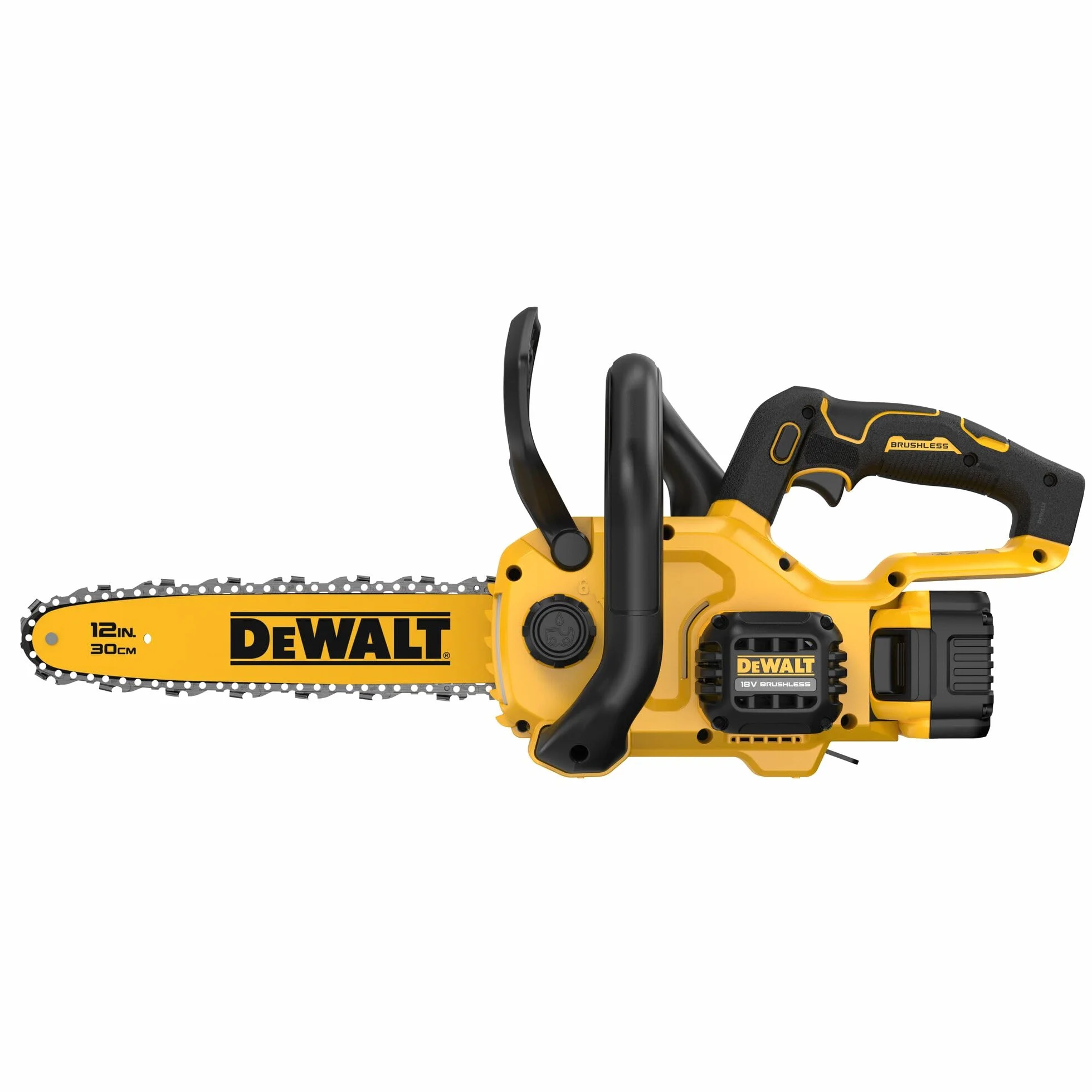 DEWALT Motosierra compacta sin escobillas XR 18V 30 cm 5Ah DCMCS565P1-QW