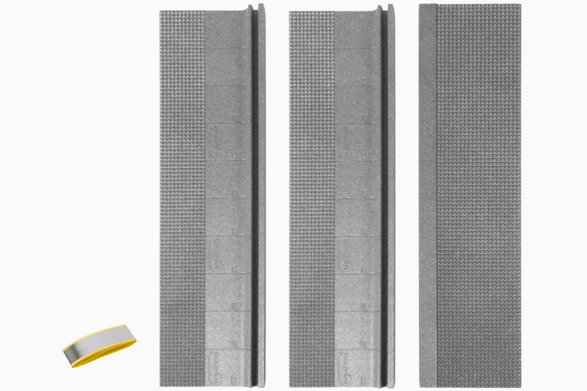 Schellenberg 66286 Aislante persiana para Caja persianas, 3 Paneles aislantes termicos 100 x 28,5 x 28 cm/ 15mm, Placas Aislamiento acustico, Simple conexión enchufable