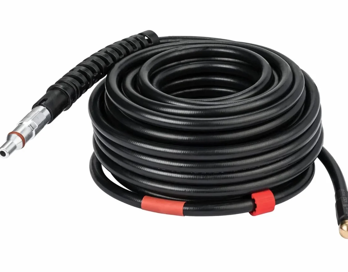 PARKSIDE® Kit de desatasco de tuberías Negro, 15 metros, 1.8E+2 bares, Rubber, Desatascamiento de tuberías y drenajes, mantenimiento, 1 unidad