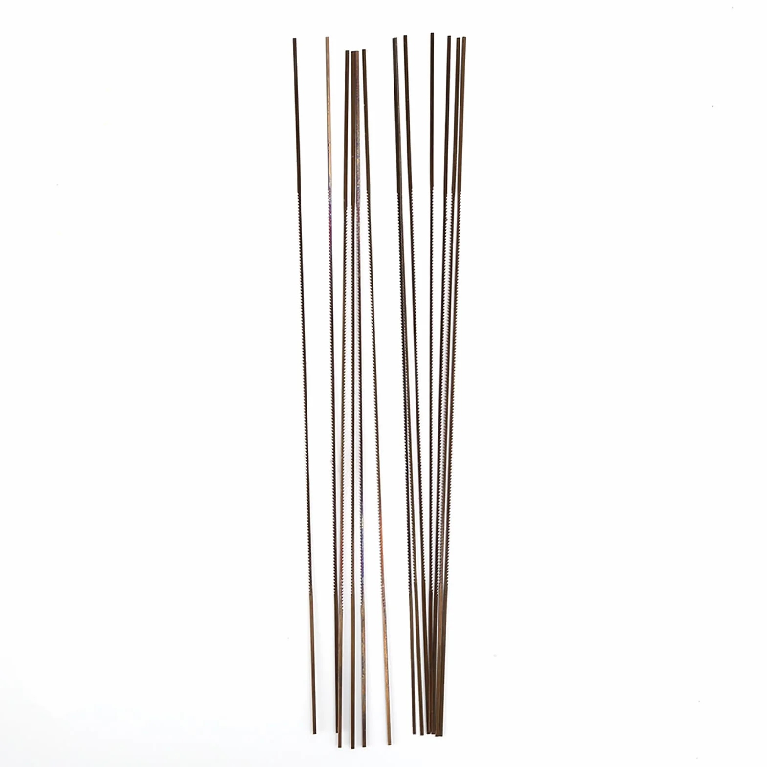 Hojas de Sierra de Calar de Corte Fino 144 uds, Dientes en Espiral, Alta Dureza para Joyería, Kit Profesional