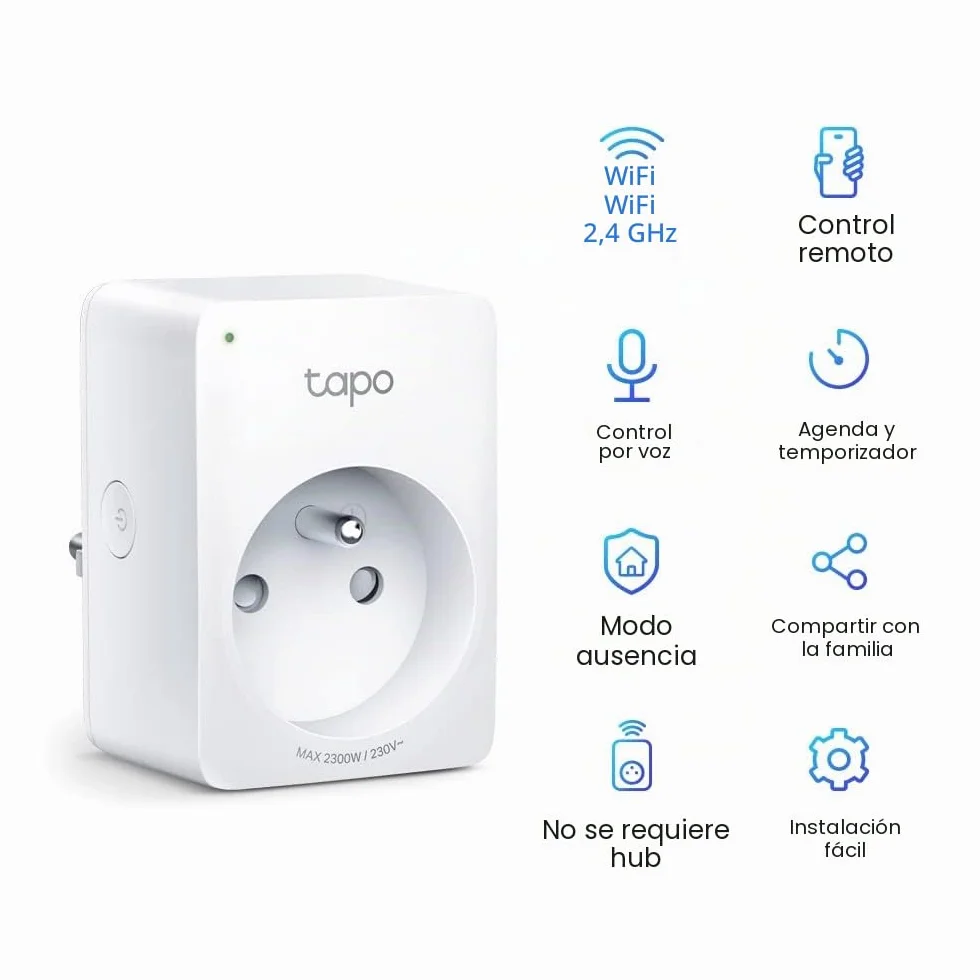 TAPO P100 Prise wifi Pack de 2