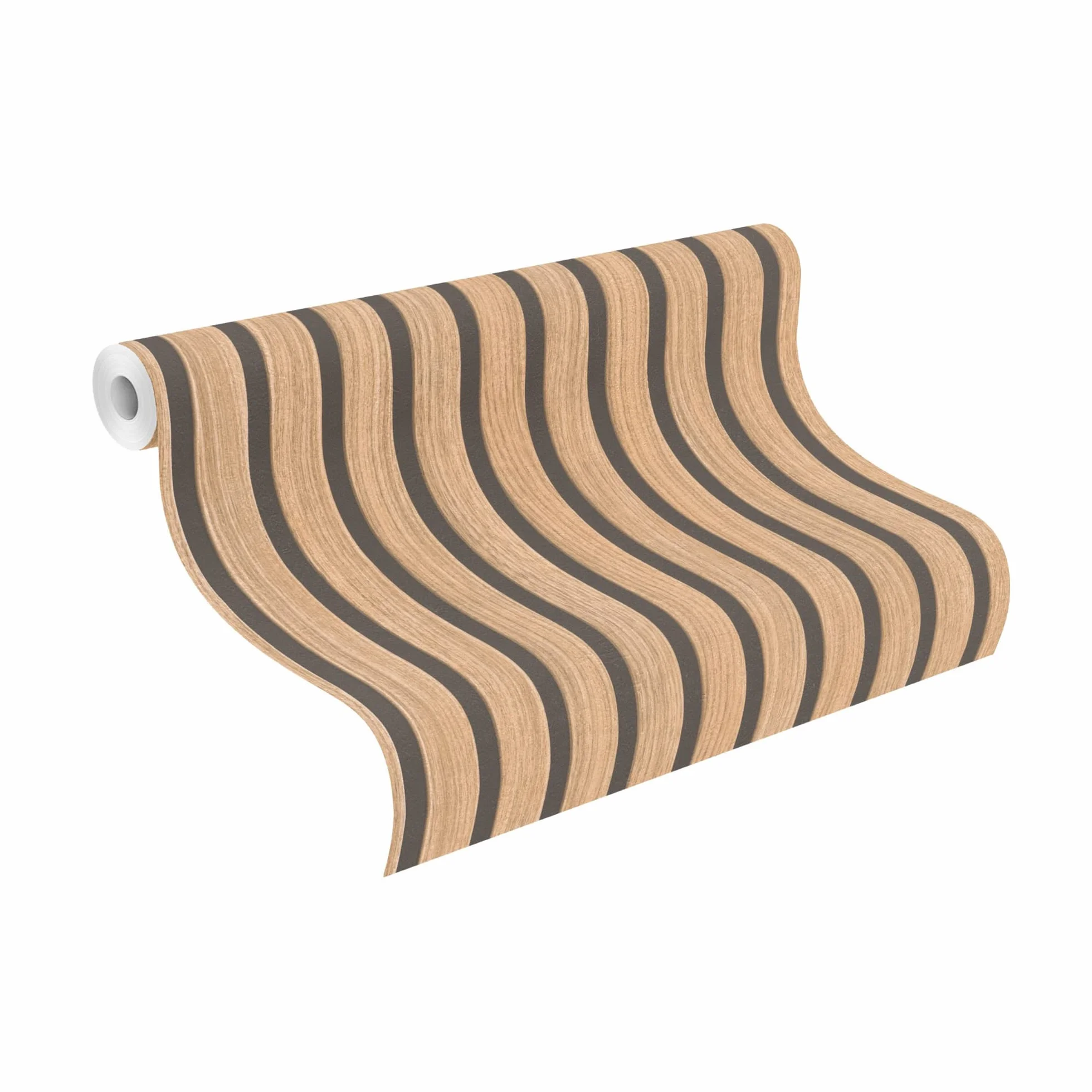 Rasch Papel pintado 278408 -con aspecto de madera, paneles de madera 3D en aspecto moderno Skandi (10,05 x 0,53 m)
