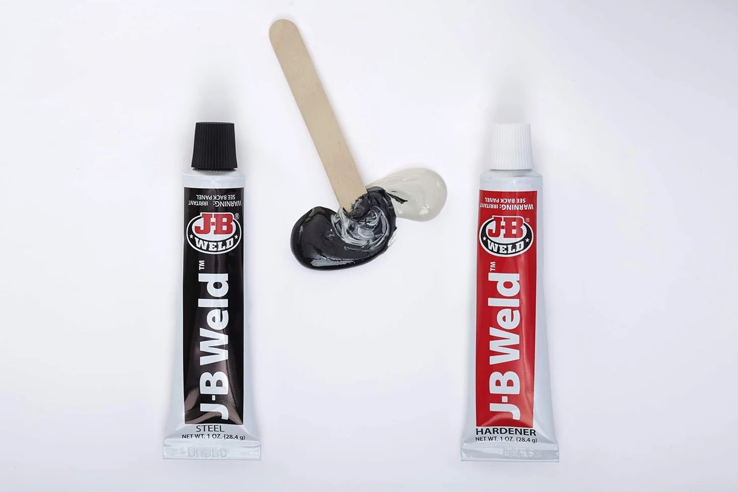 J-B Weld Company 8265-S - Paquete de 3 unidades, acero epoxi reforzado, color gris oscuro