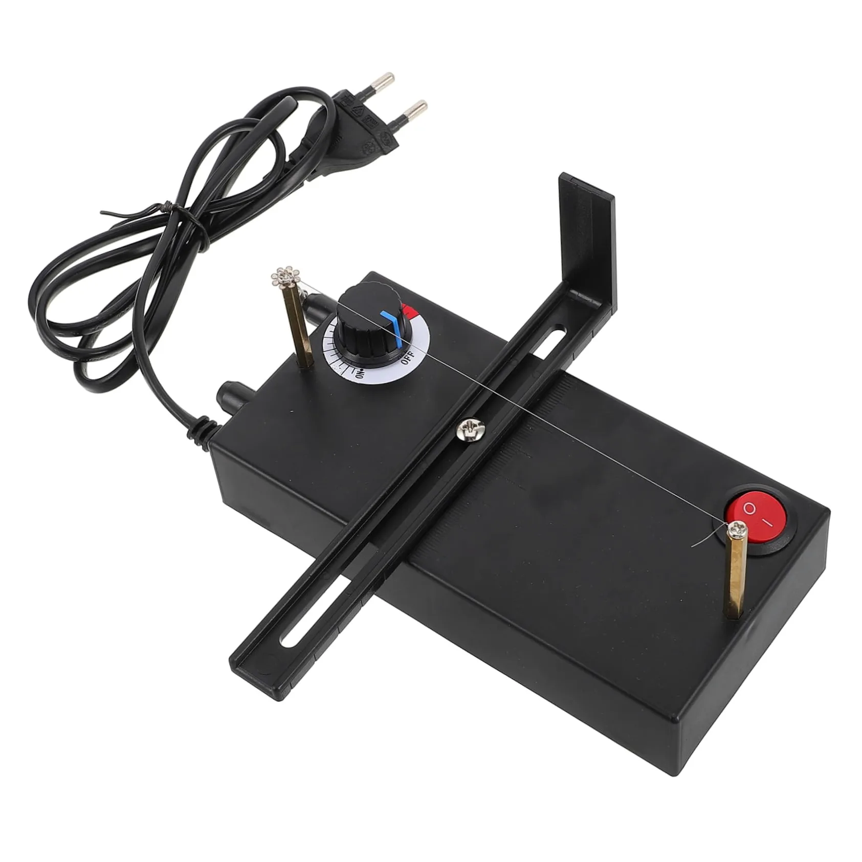 Cortador Eléctrico de Cinta Caliente - Ajustable Máquina de Portátil para Manualidades de Cuerda DIY Herramienta de y Segura para Cintas y Bandas Elásticas