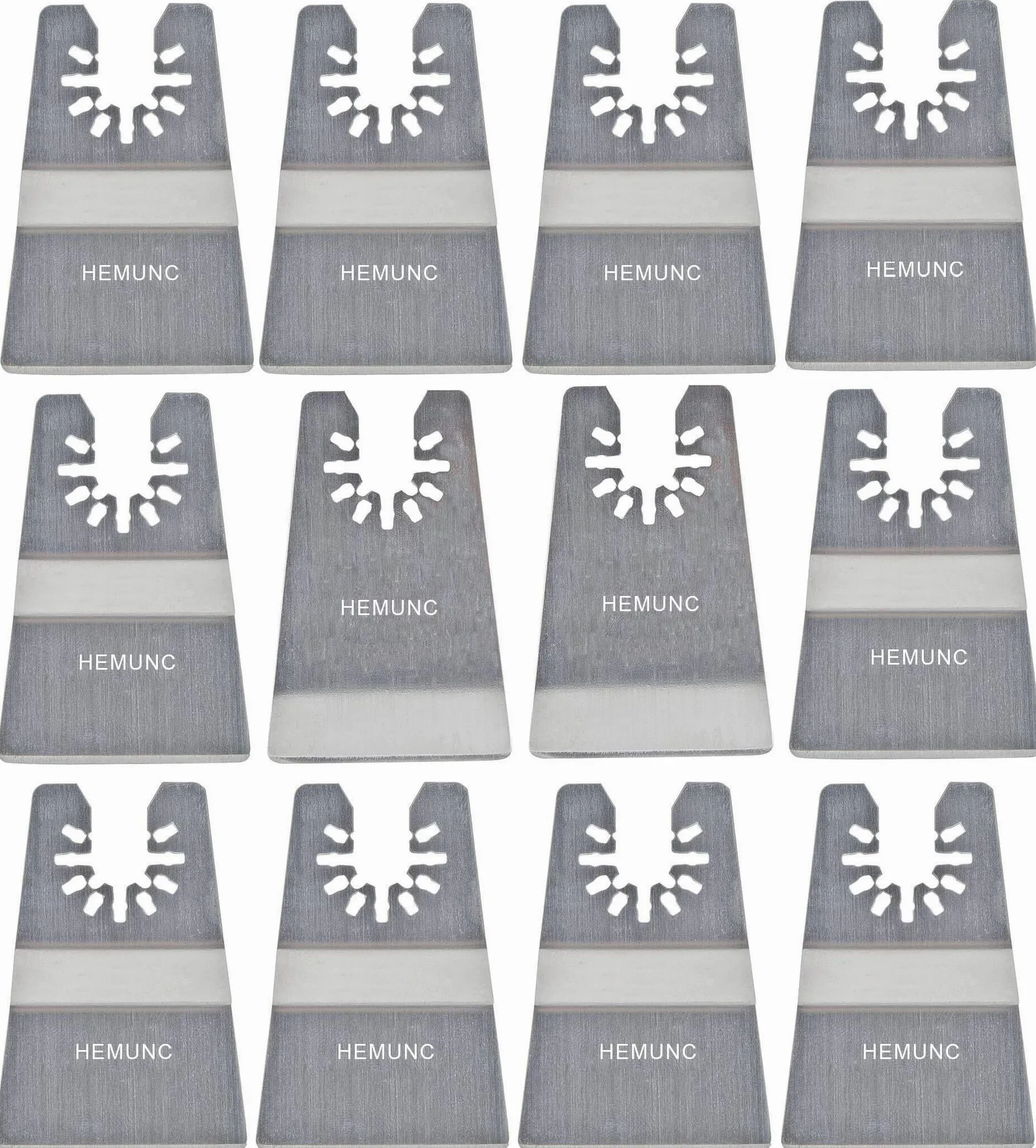 Juego de cuchillas rascadoras oscilantes, incluye 10 cuchillas rascadoras rígidas oscilantes, 2 cuchillas raspadoras flexibles multiherramienta, 2 unidades, cuchillas oscilantes multiherramienta de