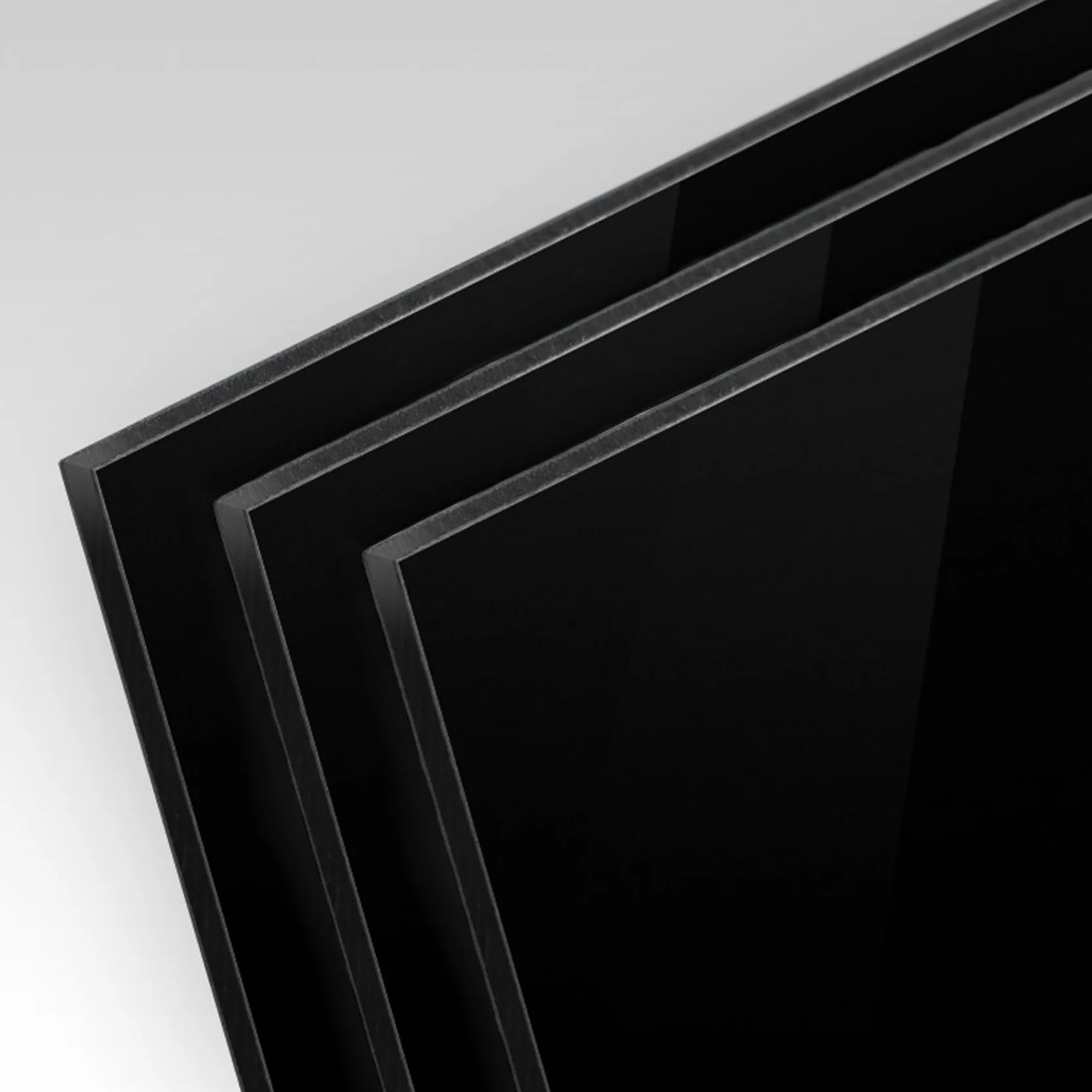 Finest Folia 3 placas aluminio DIN A4, 20 x 30 cm, corte 3 mm, vallas puertas postes, placa blanca, resistente intemperie (3, negro)