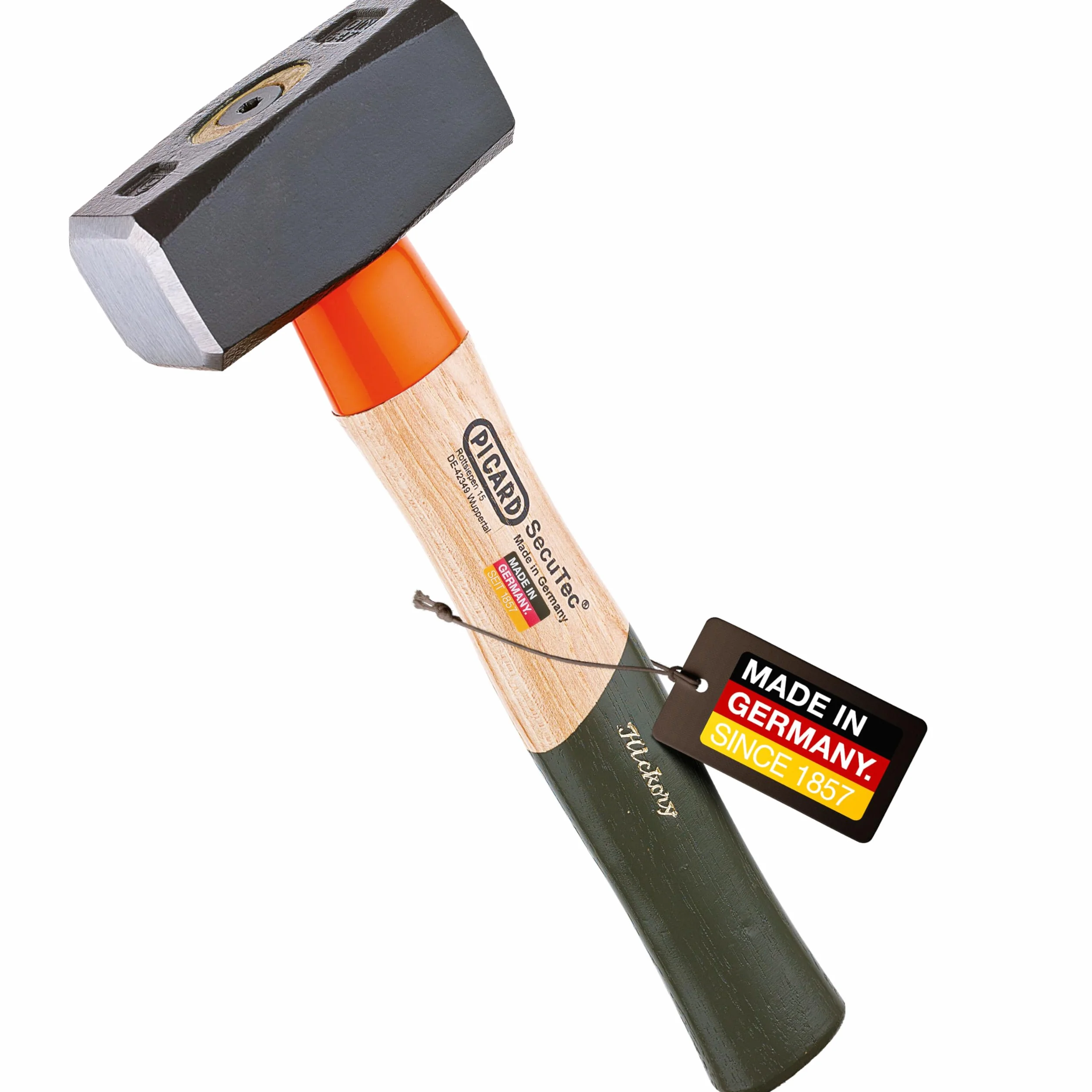 PICARD Martillo SecuTec® Nr. 43 HS 1.000 g | Martillo de seguridad profesional con sistema SecuTec® | Martelo de acero especial endurecido | Martillos para uso industrial | Hammer